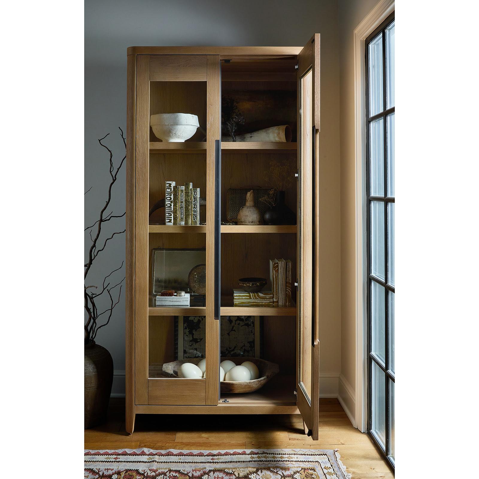 Zella Display Cabinet (Natural) | Regina Andrew Detroit